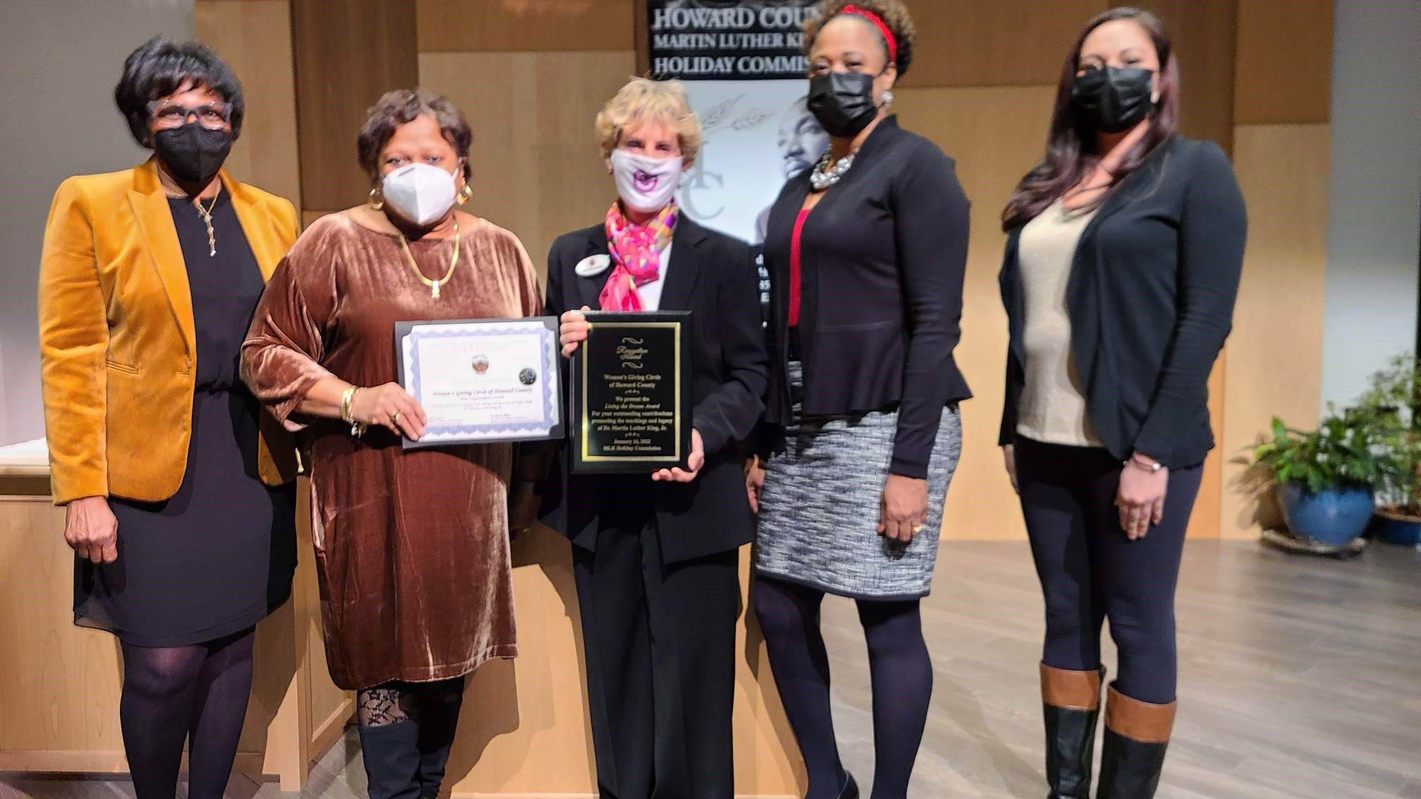 Women’s Giving Circle Honored by MLK, Jr. Holiday Commission