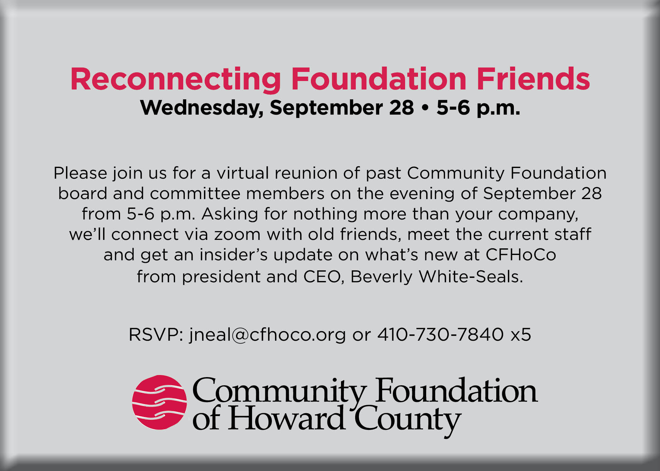 Foundation Board Reunion