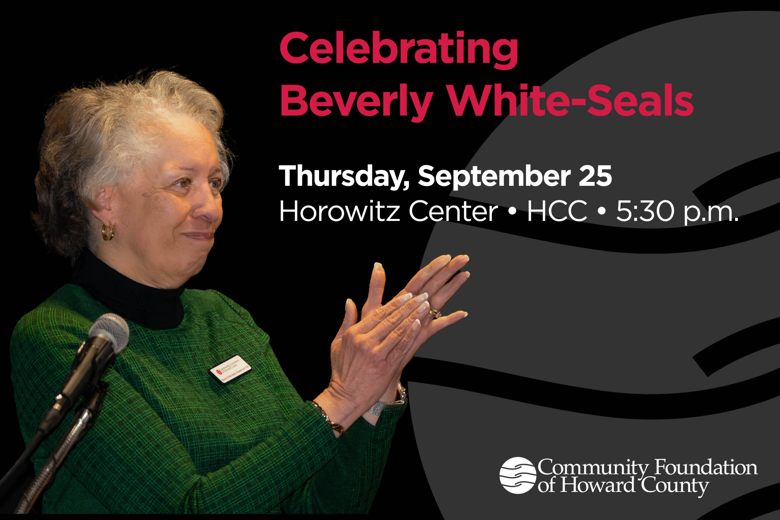 Save the Date: Sept. 25 for “Bev’s Bash”